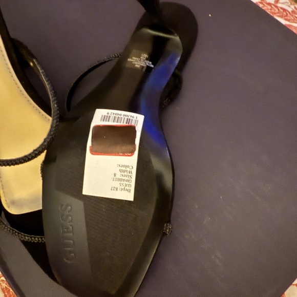 Guess Black Strappy Heels - Picture 7 of 7